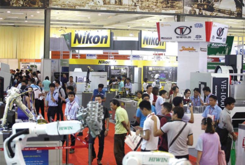 A Saini Intelligent visitou a feira industrial e de manufatura do Vietnã 2019